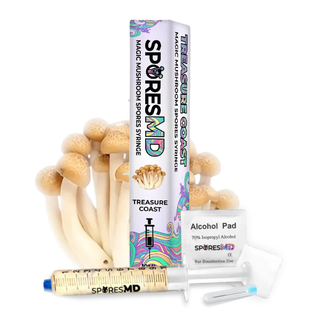 SporesMD Treasure Coast Mushroom Liquid Culture (10ml)