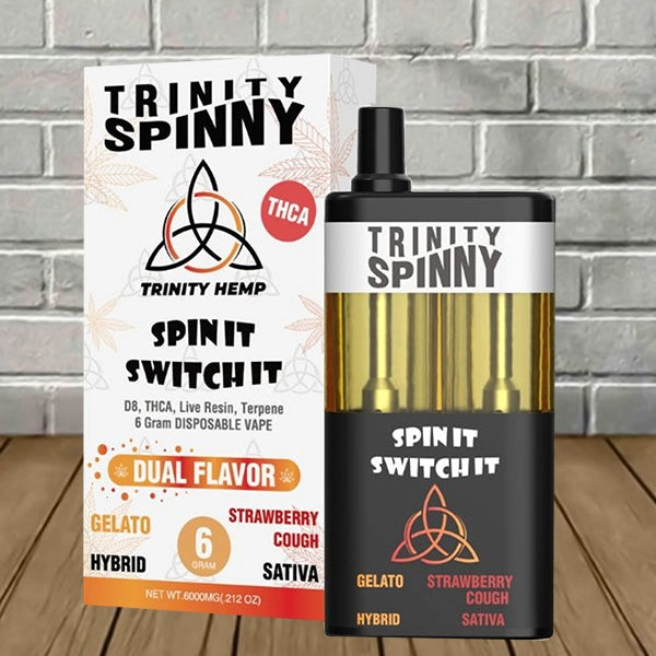 trinity spinny vape price Trinity Hemp Trinity Spinny THCa Disposable 6g – TenVape