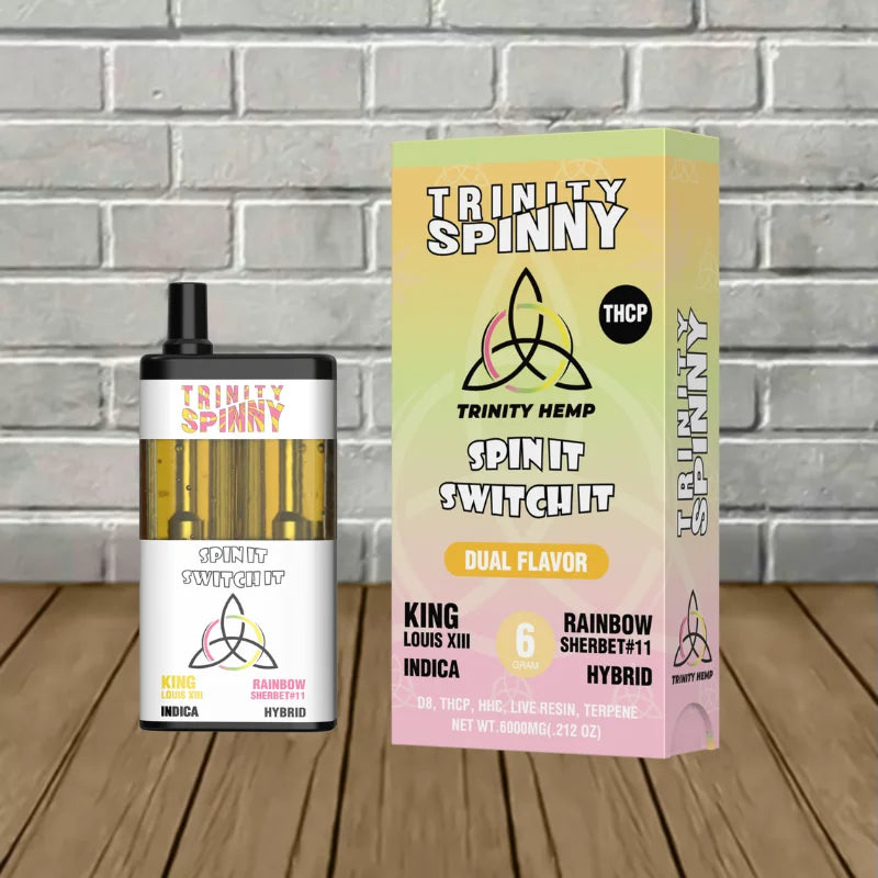 trinity hemp disposable vape Trinity Hemp Trinity Spinny THCp Disposable 6g – TenVape