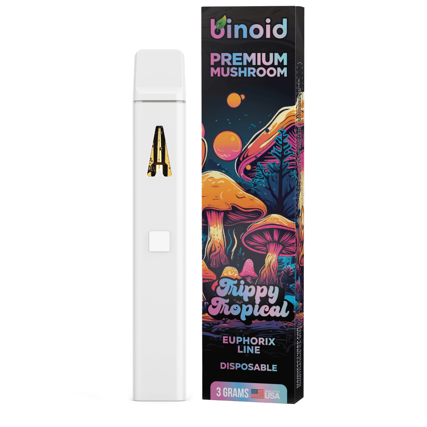 Binoid On Sale: Mushroom Disposable Vapes – 3 Gram