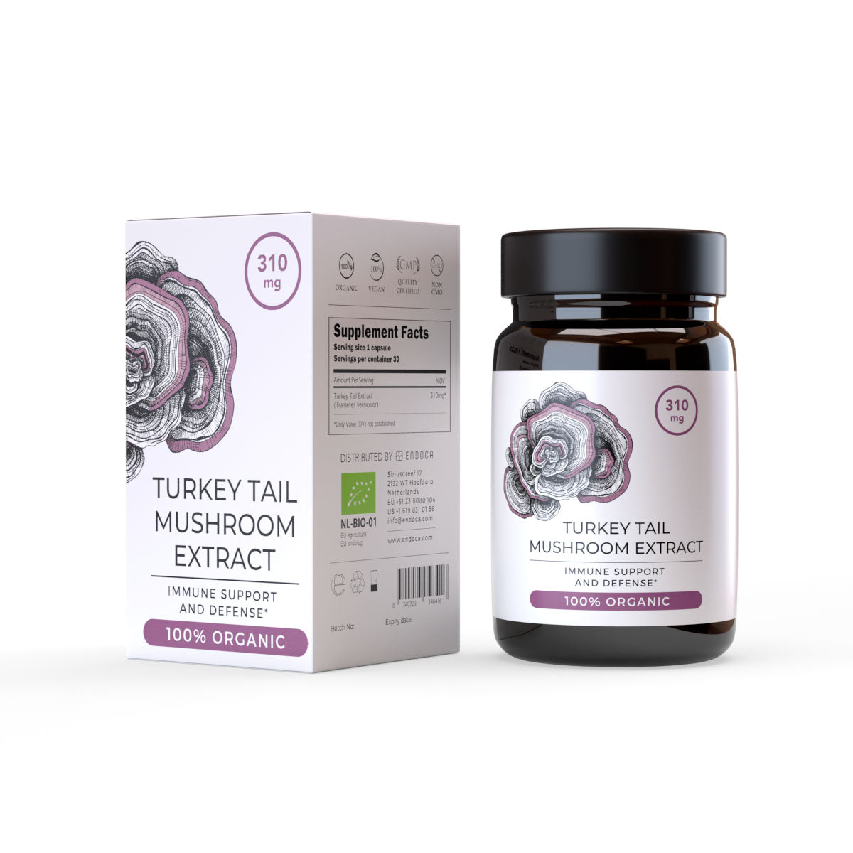 Endoca Turkey Tail Mushroom Extract