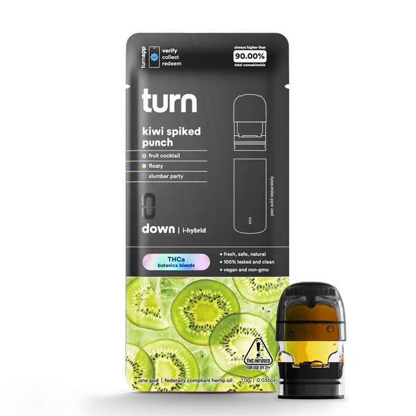 Turn Hemp THCA Blend Pods 1g (NEED TURN PEN)
