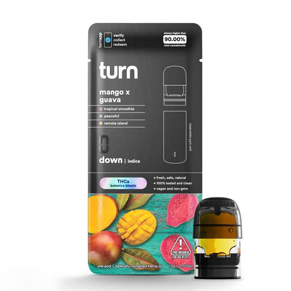 Turn Hemp THCA Blend Pods 1g (NEED TURN PEN)