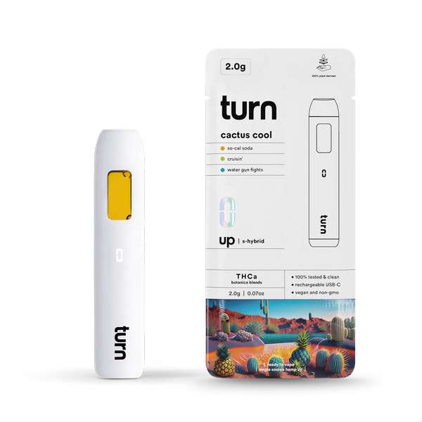 Turn Hemp THCa Blend Disposable Vape Pen 2g (Sativa)