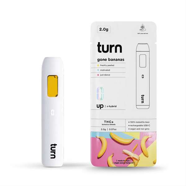 Turn Hemp THCa Blend Disposable Vape Pen 2g (Sativa)