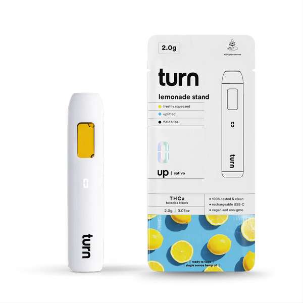 Turn Hemp THCa Blend Disposable Vape Pen 2g (Sativa)