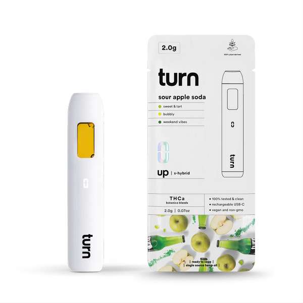 Turn Hemp THCa Blend Disposable Vape Pen 2g (Sativa)