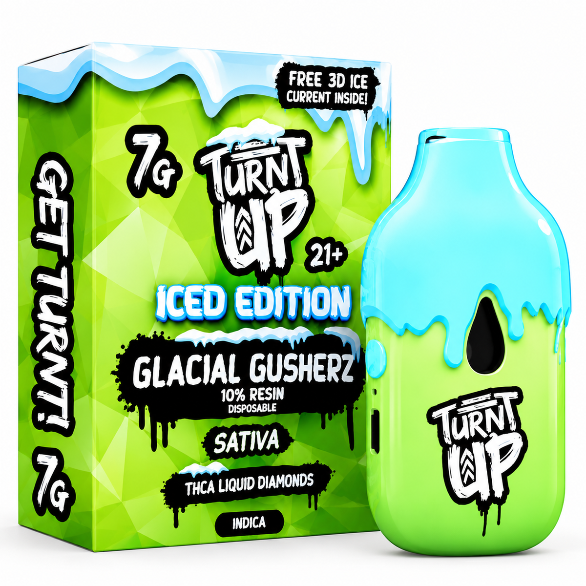 Binoid THCA 7 Gram Disposable – Turnt Up Iced Edition (Limited Stock)