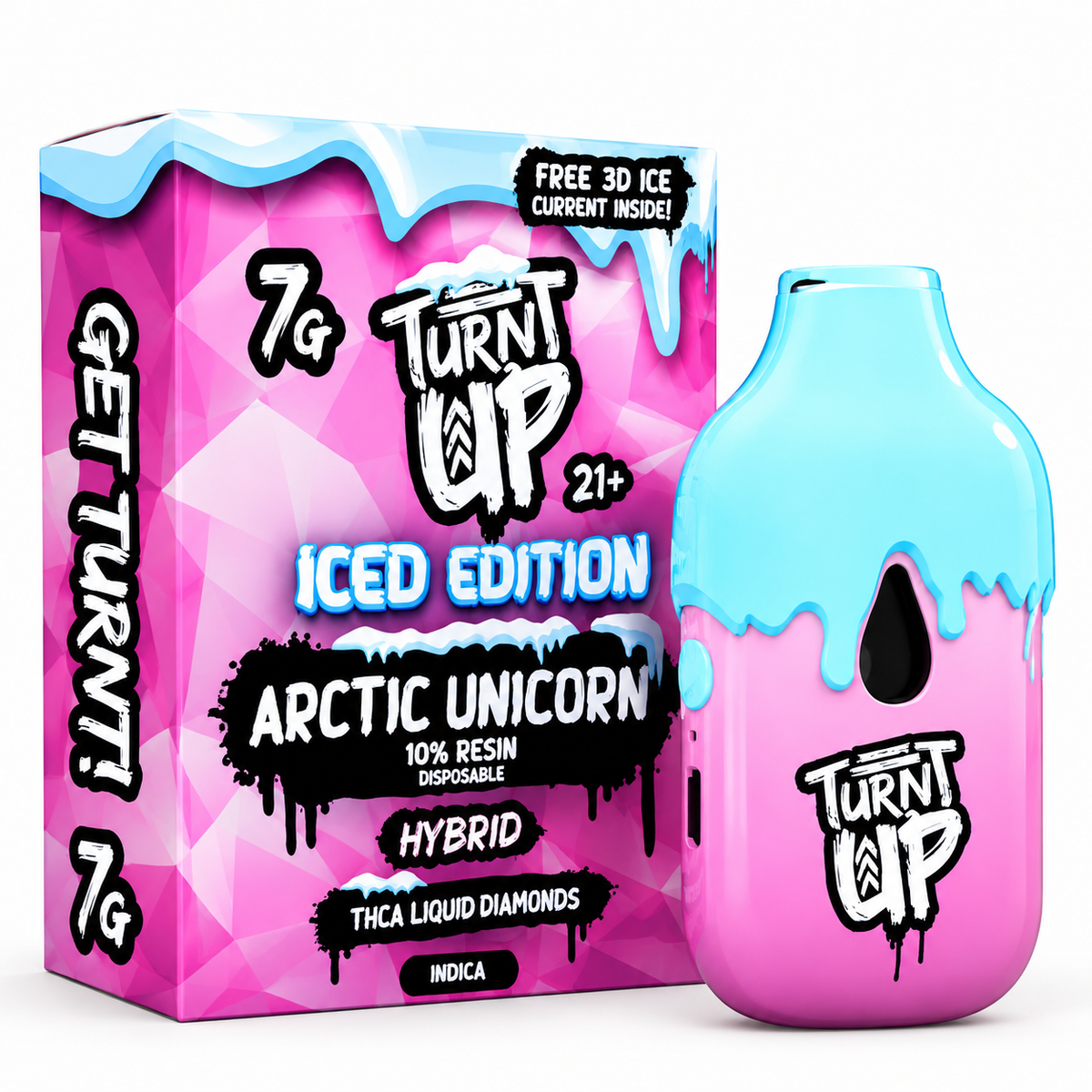Binoid THCA 7 Gram Disposable – Turnt Up Iced Edition (Limited Stock)