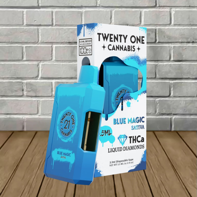 Twenty One Cannabis Liquid THCa Diamonds Disposable 3.5ml