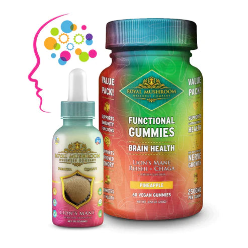 Royal Mushroom Ultimate Functional Support Bundle Best Sales Price - Gummies