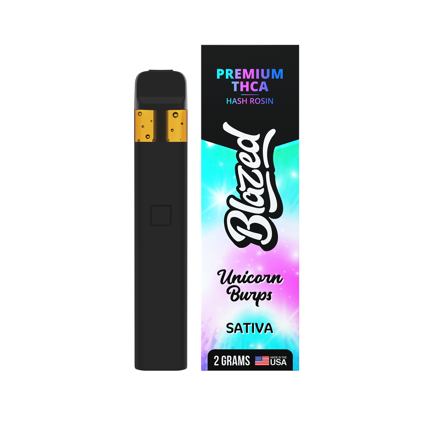 2 Gram THCA Disposable – Hash Rosin – Blazed