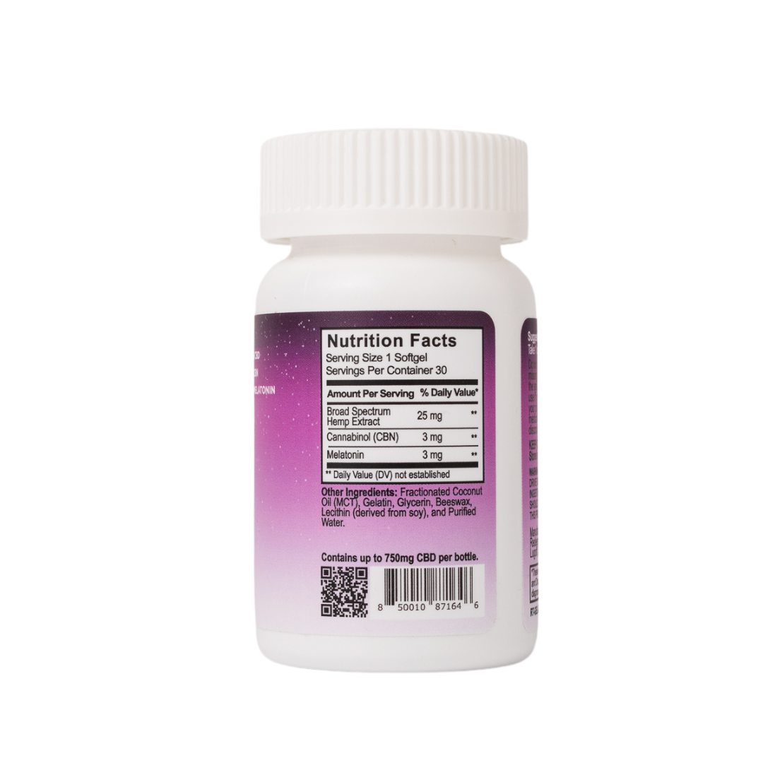 Broad Spectrum Sleep CBN Capsules