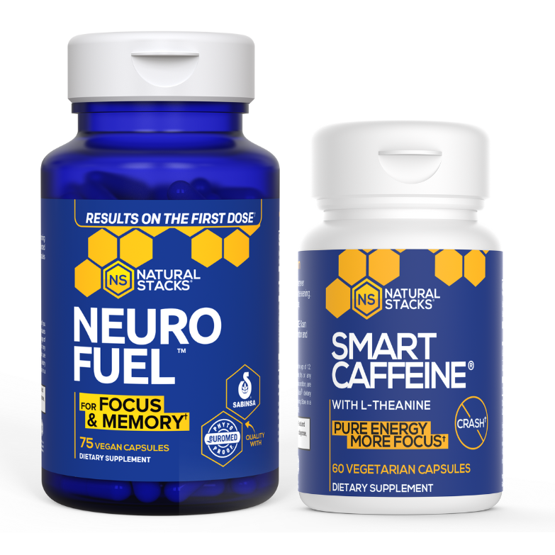 NEUROFUEL™ Nootropic + Smart Caffeine® Stack Best Sales Price - CBD
