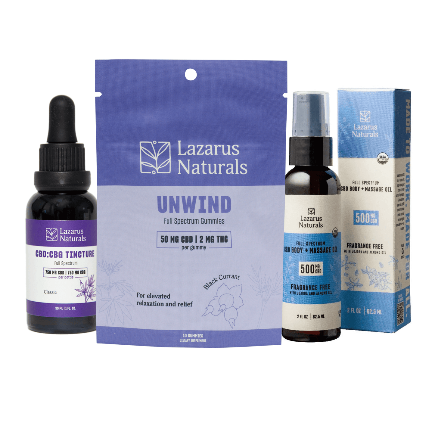 Lazarus Naturals Self-Care Bundle