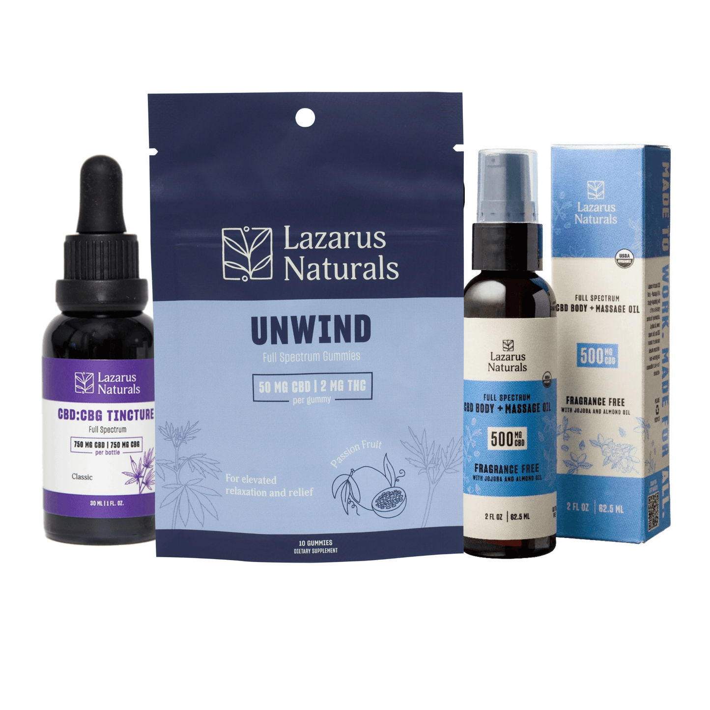 Lazarus Naturals Self-Care Bundle