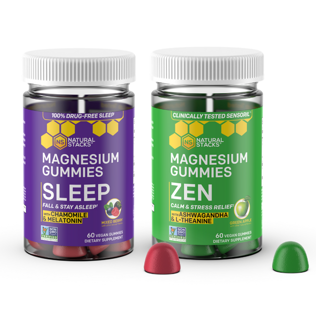 Magnesium Gummy Stack (60ct) Best Sales Price - CBD