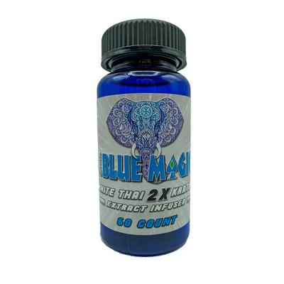 Blue Magic 2X Kratom Capsules Best Sales Price - Edibles