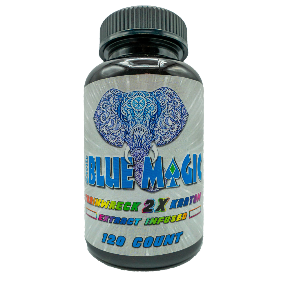 Blue Magic 2X Kratom Capsules Best Sales Price - Edibles