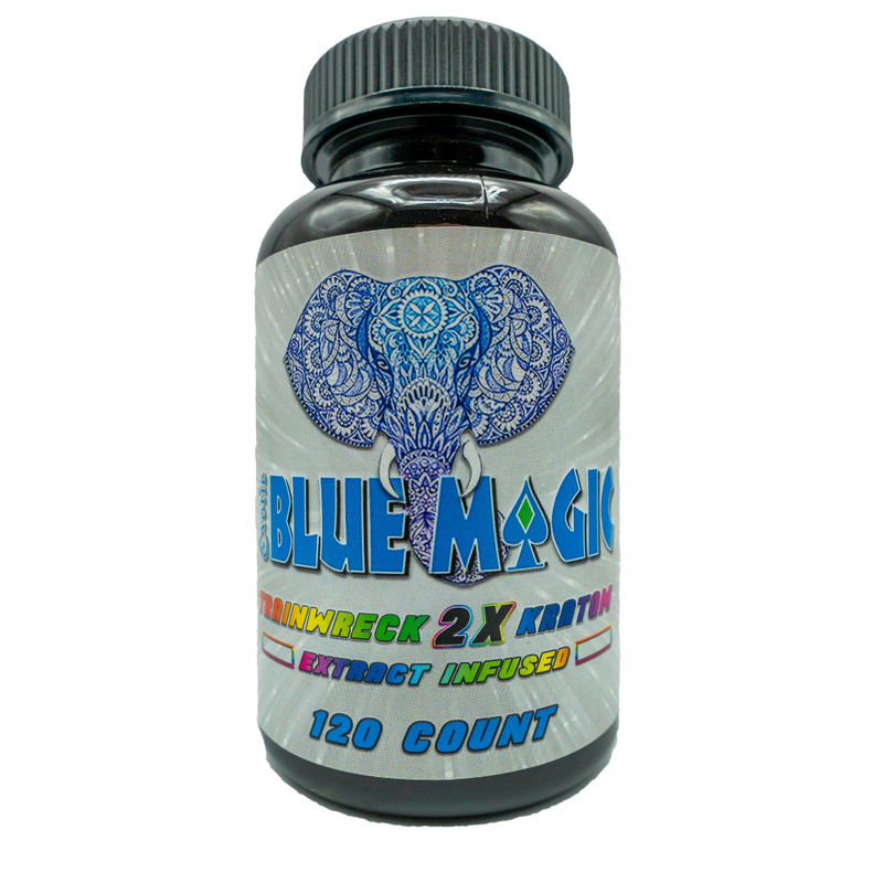 Blue Magic 2X Kratom Capsules Best Sales Price - Edibles