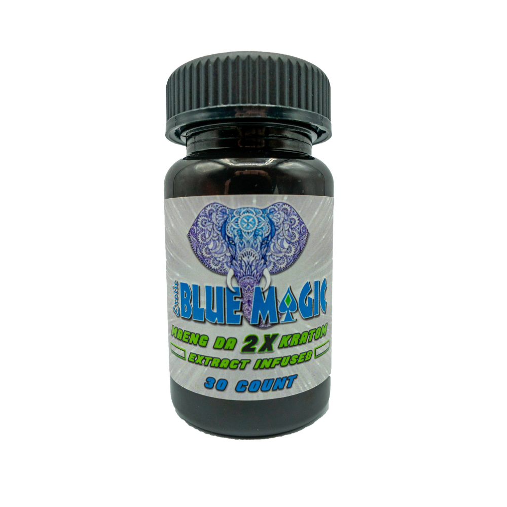 Blue Magic 2X Kratom Capsules Best Sales Price - Edibles