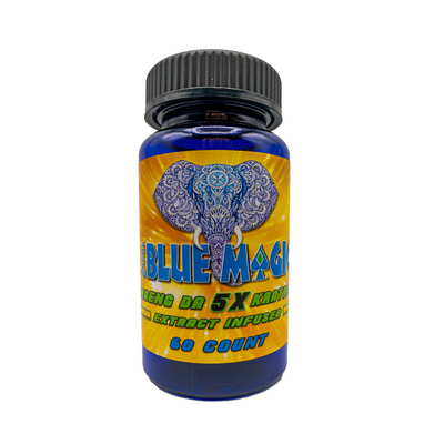 Blue Magic 5X Kratom Capsules Best Sales Price - Edibles