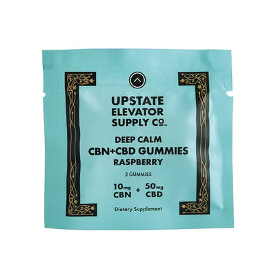 Upstate Elevator 60mg Deep Calm CBN+CBD Raspberry Gummies Best Sales Price - Gummies