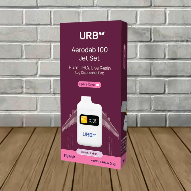 Urb Aerodab 100 Jet Set THCa Live Resin Disposable Dab 1.5g