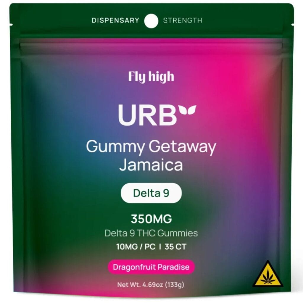 Urb Gummy Getaway Jamaica Gummies 35pc