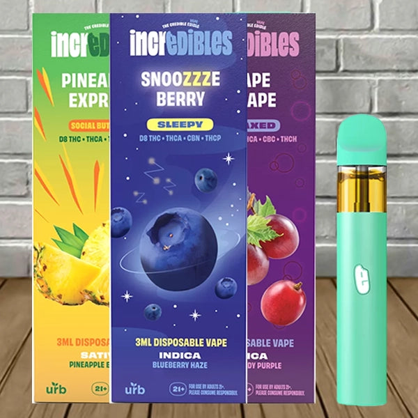 Urb Incredibles Disposable Vape 3ml Best Sales Price - Vape Pens