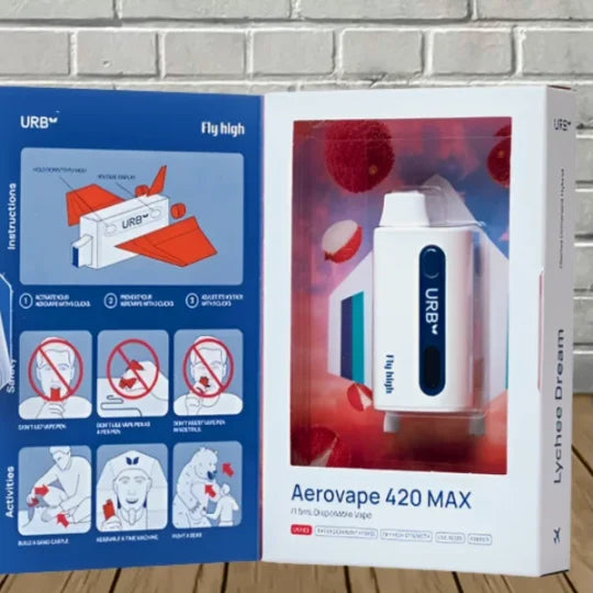 URB Cloudpod Flight Kit: THCA Live Resin Dab Pod + Device