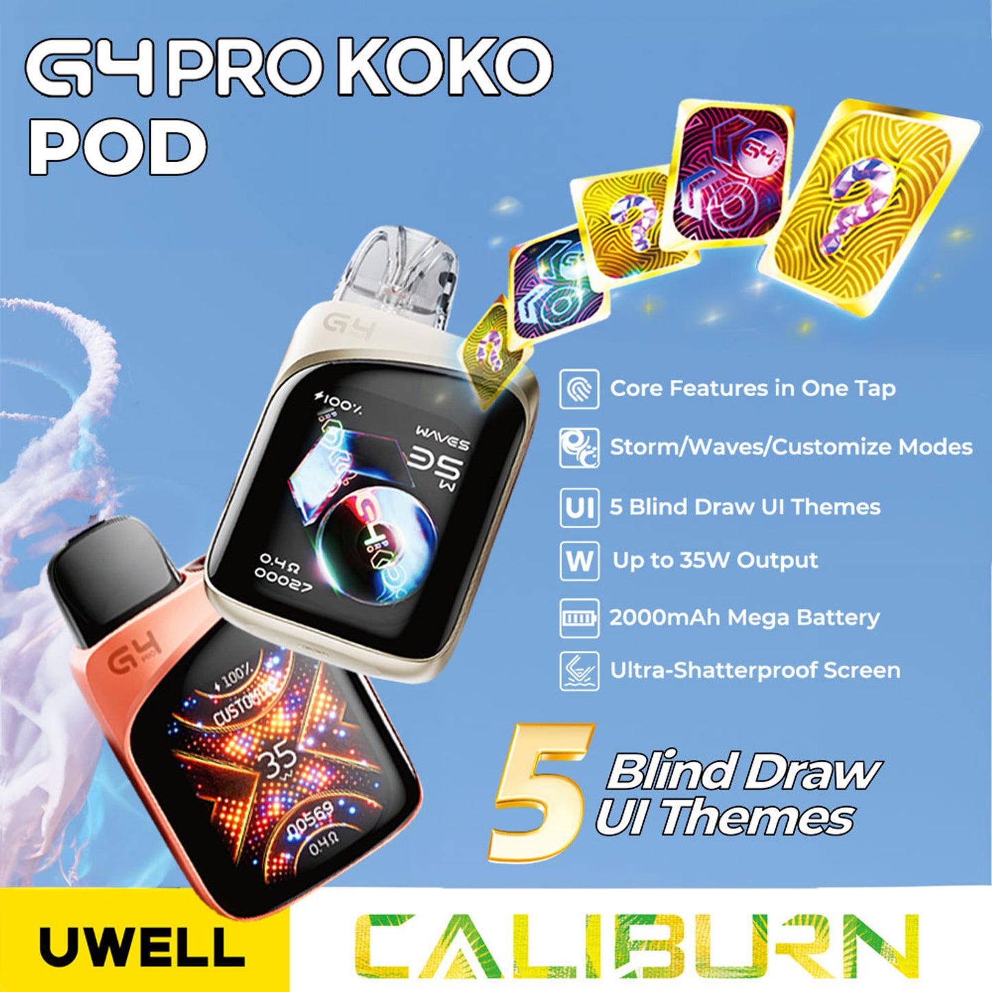 Uwell Caliburn G4 Pro Koko Pod Kit