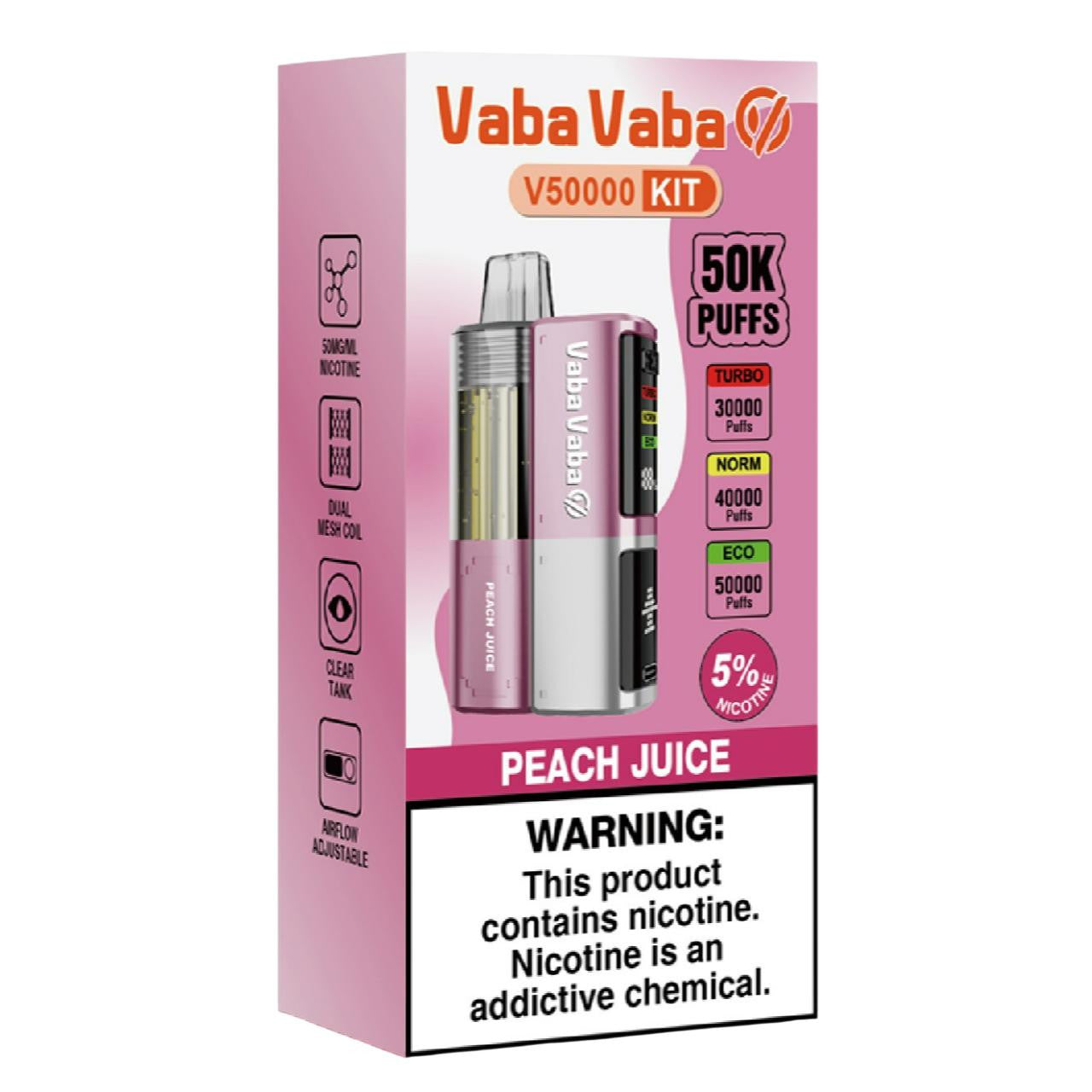 Vaba Vaba V50K Disposable (50000 Puffs)