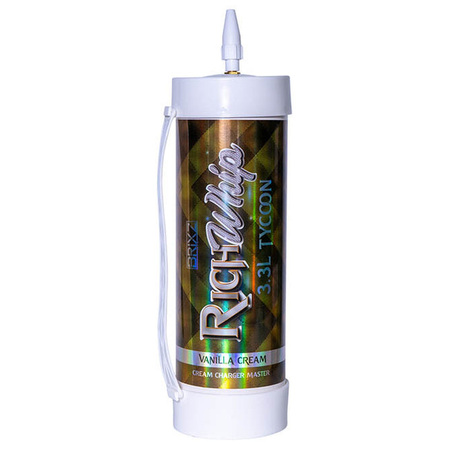 RichWhip by BRIXZ – 3.3L Tycoon Gas Vanilla Cream Flavor