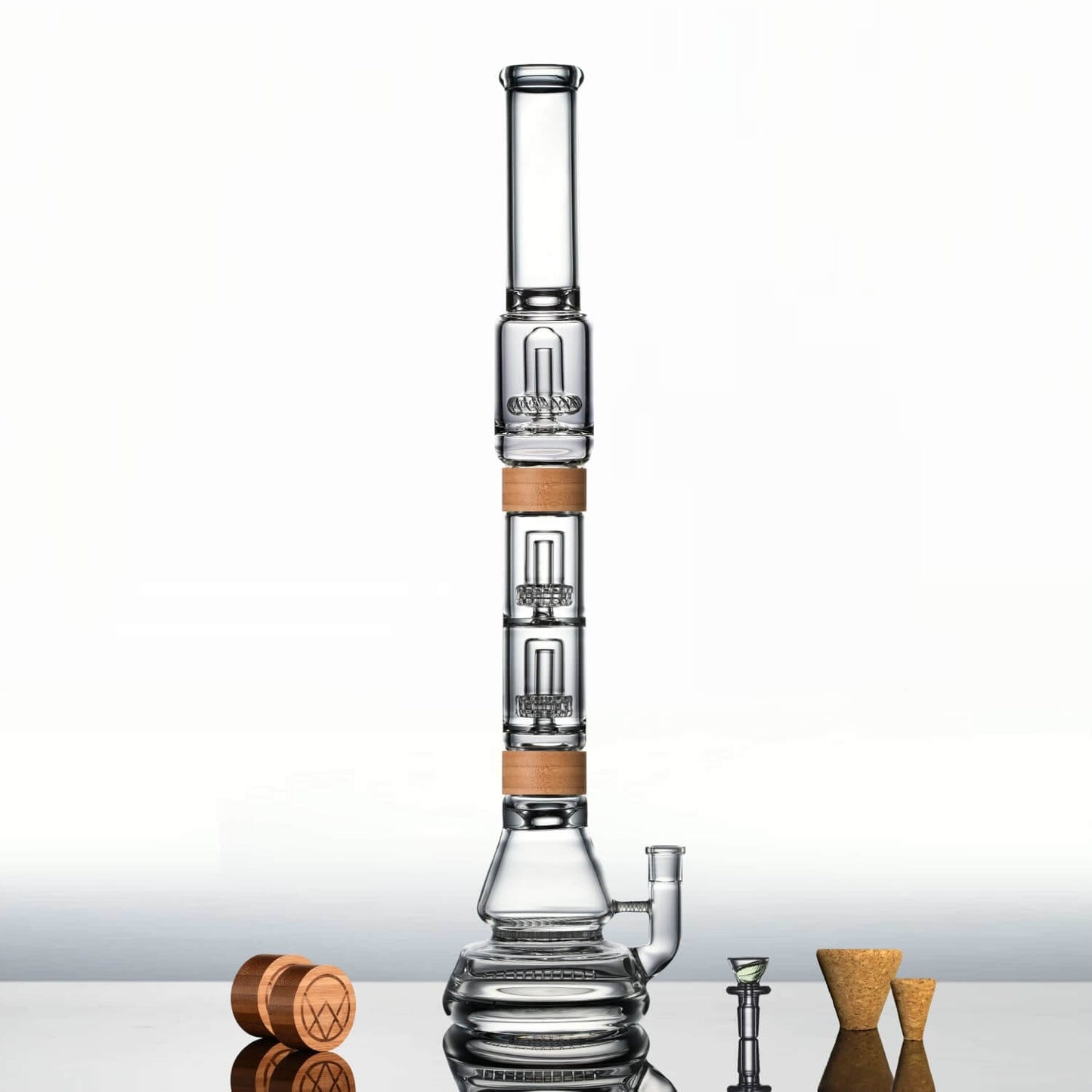 23" Voyager + Dual Perc Bong