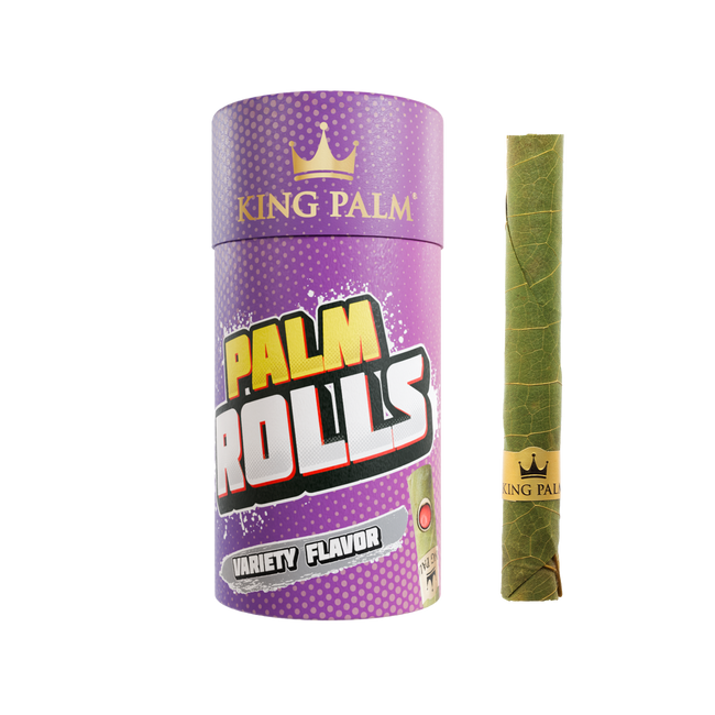 King Palm 20 Mini Rolls – Variety Flavors (Each Roll Different)