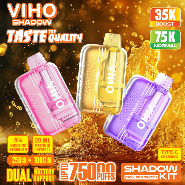 Viho Shadow Kit Disposable (75000 Puffs)