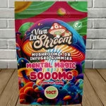 Viva La Shroom Mushroom + D8 Infused Gummies 5000mg