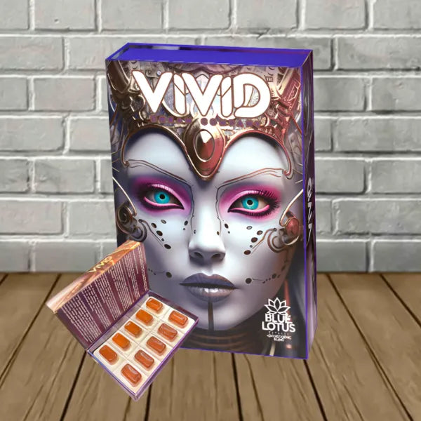 Vivid Dream Co Mad Honey + Blue Lotus Psychedelic Gummies 12ct