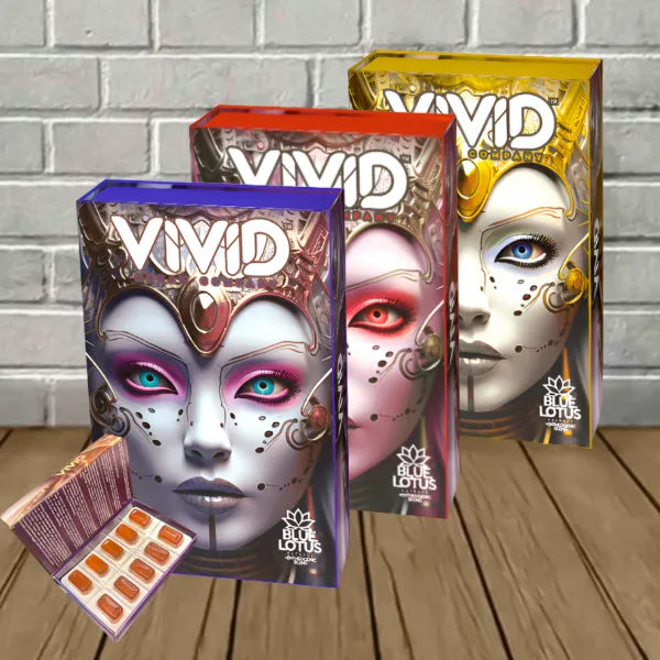 Vivid Dream Co Mad Honey + Blue Lotus Psychedelic Gummies 12ct