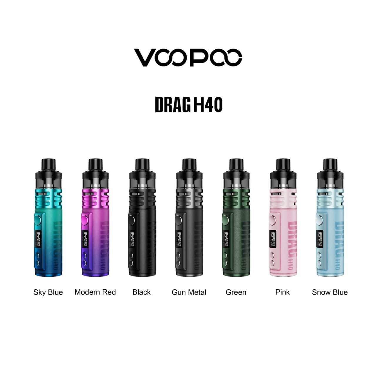 VooPoo DRAG H40 Kit Best Sales Price - Vape Kits