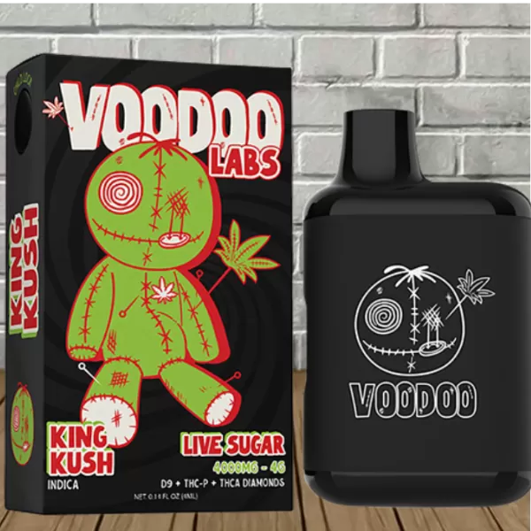 Voodoo Labs THCa Diamonds Live Sugar Disposable 4g