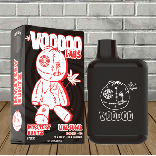 Voodoo Labs THCa Diamonds Live Sugar Disposable 4g