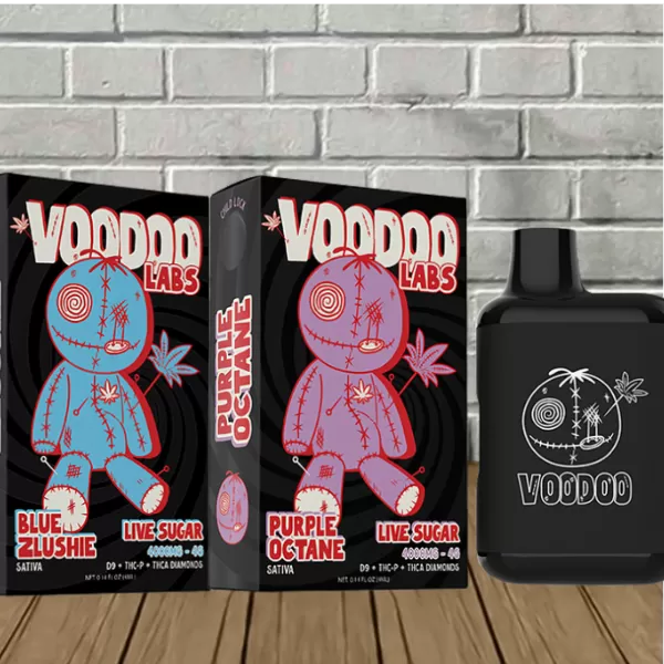 Voodoo Labs THCa Diamonds Live Sugar Disposable 4g