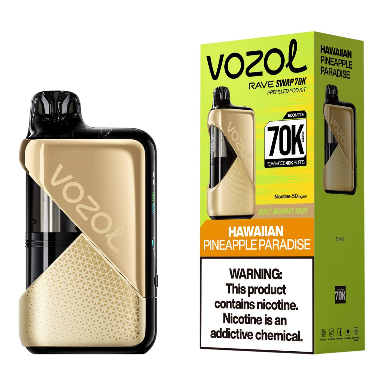 Vozol Rave Swap Disposable (70000 Puffs)