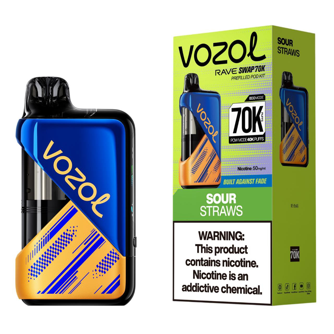 Vozol Rave Swap Disposable (70000 Puffs)