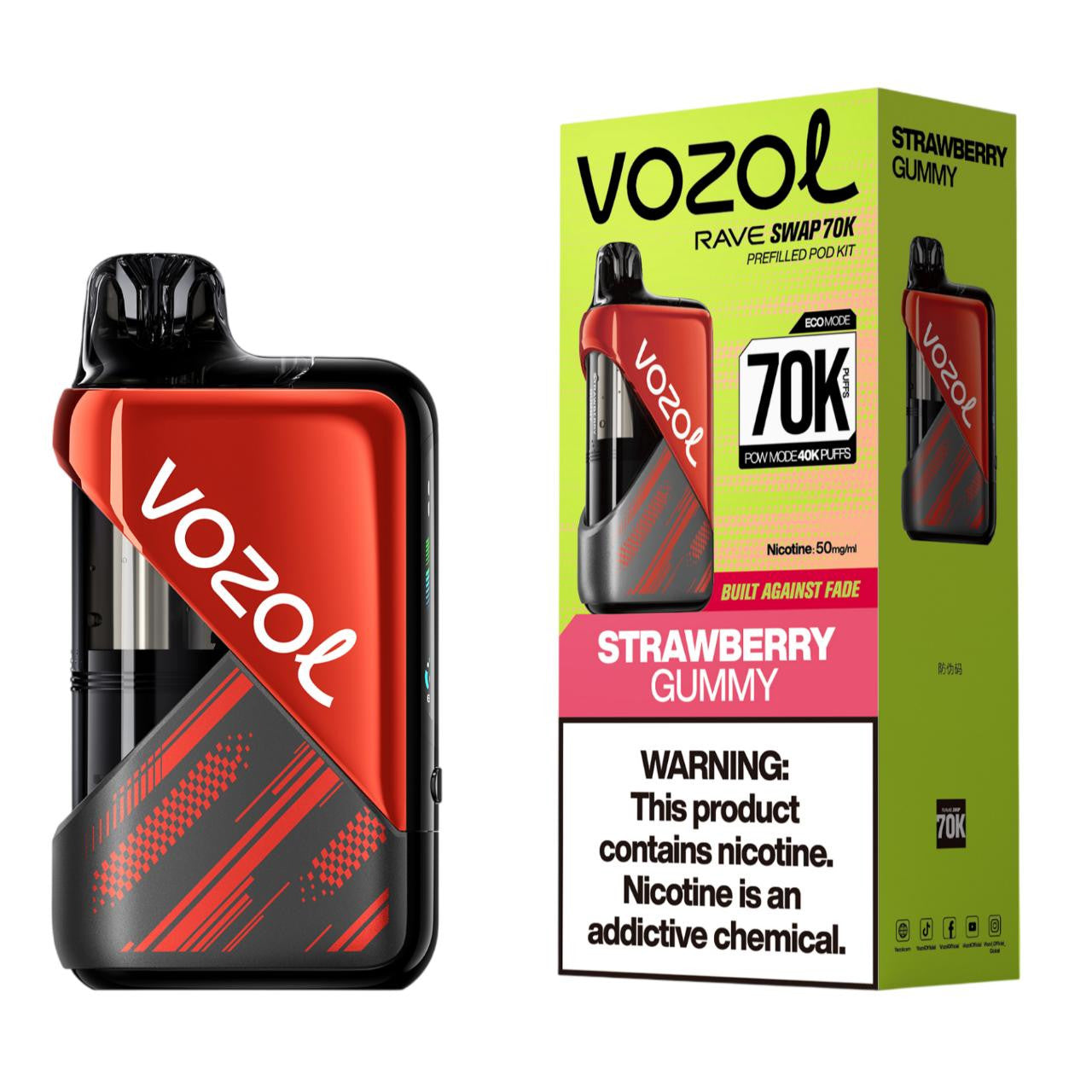 Vozol Rave Swap Disposable (70000 Puffs)