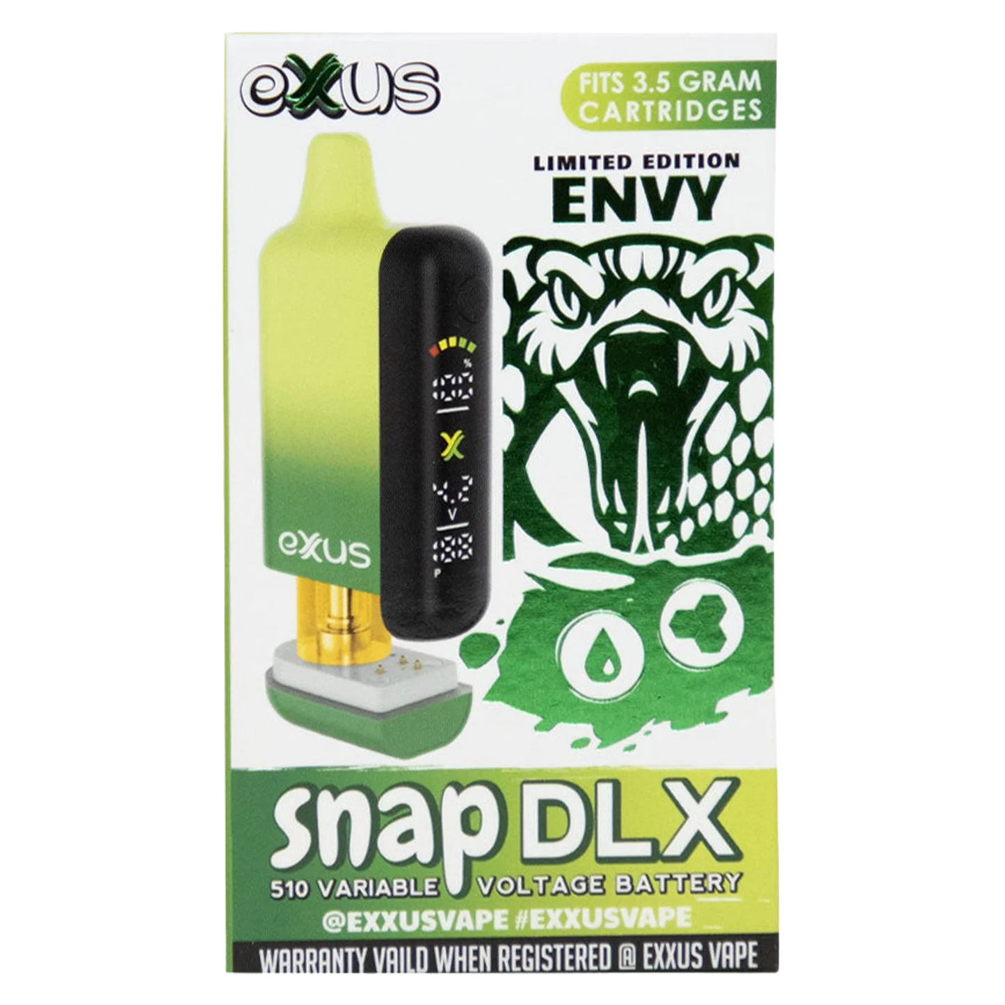 Exxus Vape Snap DLX 510 Thread Battery