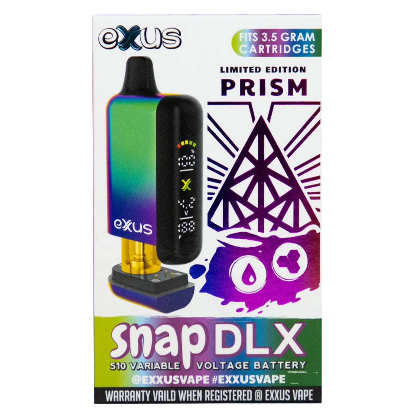 Exxus Vape Snap DLX 510 Thread Battery