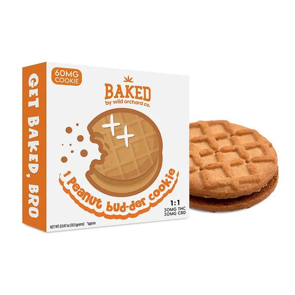 Wild Orchard Baked Delta-9 Peanut Bud-der Cookies